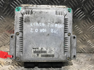 блок управления двигателем Citroen Xsara Picasso 1 поколение 2004, 2.0 л., дизель, МКПП, минивэн, EDC15C2, 0281010595, 9642014980