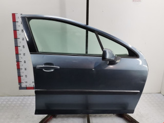 дверь передняя правая Peugeot 407 1 поколение 2004, 2.0 л., МКПП, седан, 9004X6