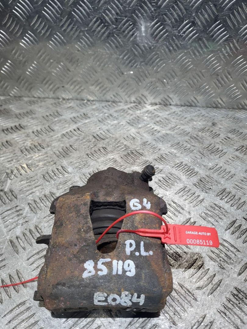 суппорт передний левый Volkswagen Golf 4 поколение 2000, 1.9 л., дизель, 5МКПП, хетчбэк 5 дв. - фото №1