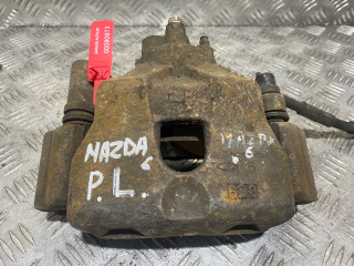 суппорт передний левый Mazda 6 GG 2003, 1.8 л., бензин, 5МКПП, серый, универсал