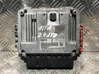 блок управления двигателем Alfa Romeo 159 1 поколение 2006, 2.4 л., дизель, МКПП, седан, 0281012145, 55204647