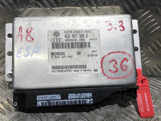 Блок управления ABS/ESP Audi A8 D2/4D [рестайлинг] 2001, 3.3 л., дизель, АКПП, седан, 4D0907389E, 0265109460