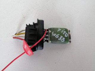 сопротивление печки Mercedes-Benz Vito W638 2002, 2.2 л., OM 611.980, дизель, 5МКПП, зеленый, минивэн