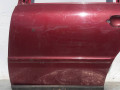 дверь задняя левая Volkswagen Passat B5 1999, maroon, универсал - фото №2