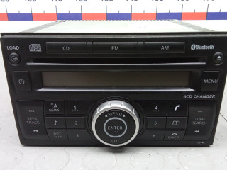 магнитола Nissan Qashqai 1 поколение 2007, 1.6 л., бензин, МКПП, внедорожник 5 дв., 28185JD400