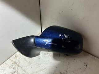 зеркало наружное левое Peugeot 407 2002, darkblue, универсал
