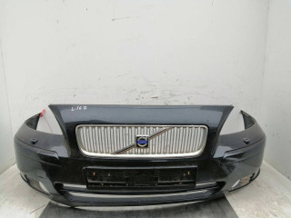 бампер передний Volvo V70 2 поколение [рестайлинг] 2007, 2.4 л., дизель, 5МКПП, черный, универсал
