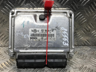 блок управления двигателем Volkswagen Passat B5 [рестайлинг] 2002, 1.9 л., дизель, МКПП, универсал, 0281010944, 038906019GL
