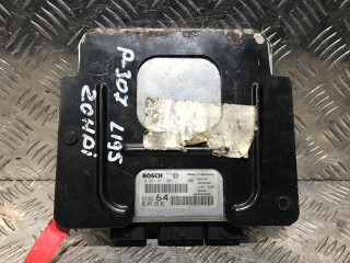 блок управления двигателем Peugeot 307 1 поколение 2003, 2.0 л., RHY (DW10TD), дизель, 5МКПП, черный, универсал, 0281011081, 9647472780, EDC15C2