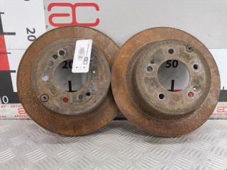 диск тормозной задний Kia Optima 3 поколение 2012, 2.4 л., АКПП, седан, 584113Q000