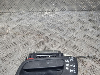 ручка наружная задняя левая Opel Astra G 2000, 1.6 л., бензин, 5МКПП, black, хетчбэк 5 дв.