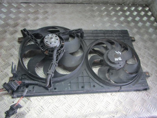 вентилятор радиатора Volkswagen Golf 4 поколение 2002, 1.6 л., бензин, МКПП, хетчбэк 5 дв.