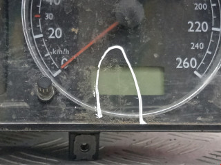 щиток приборов (приборная панель) Volkswagen Sharan 1 поколение [рестайлинг] 2002, 1.9 л., МКПП, минивэн, 7M3920800M