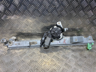 стеклоподъемник электрический передний правый Renault Scenic 2 поколение 2004, минивэн