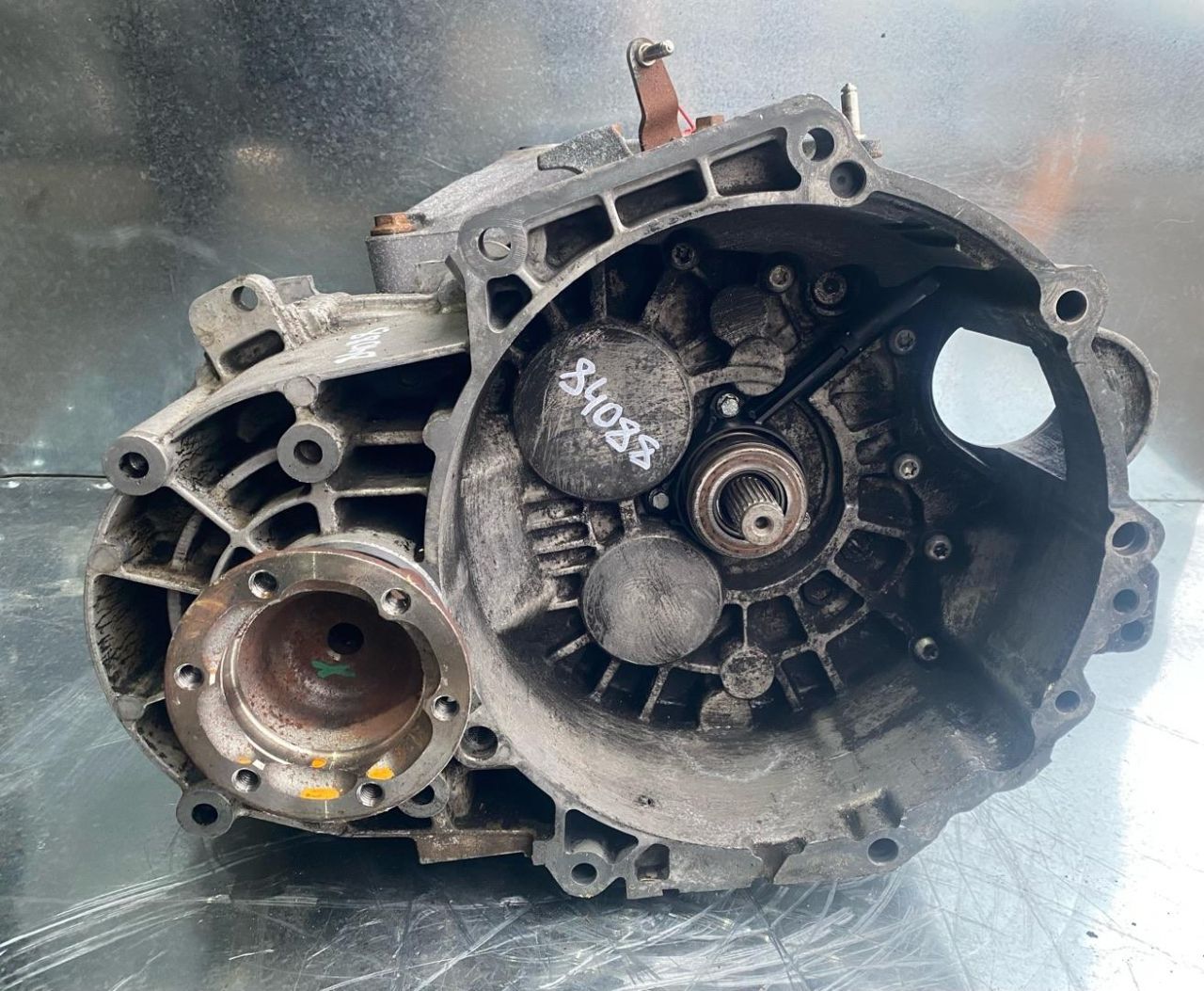 КПП механическая (МКПП) Volkswagen Eos 1 поколение 2007, 2.0 л., BMM, дизель, 6МКПП, кабриолет, JLU - фото №1