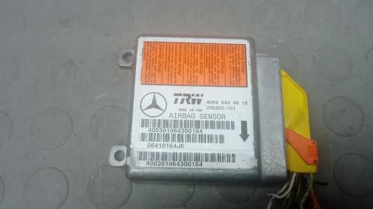 блок AirBag Mercedes-Benz M-Класс W163 1999, 4.3 л., бензин, АКПП, внедорожник 5 дв., A0025424818 - фото №1
