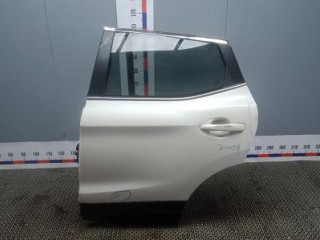 стекло двери задней левой Nissan Qashqai 2 поколение 2016, 1.5 л., дизель, внедорожник 5 дв.