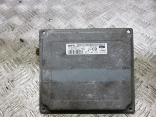 блок управления двигателем Ford Fiesta 5 поколение 2005, 6S6112A650SB