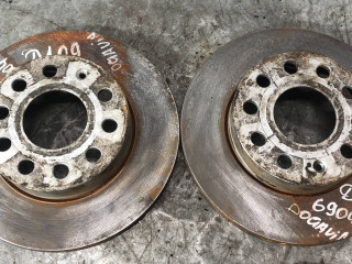 диск тормозной задний Skoda Octavia 2 поколение (A5) 2007, 1.9 л., дизель, универсал, полный привод