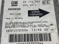 блок AirBag Opel Corsa B 1999, 09114585, 5WK1140B, EES1253503W - фото №7