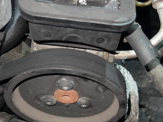 насос гидроусилителя руля BMW 5 серия E60/E61 2005, M57 D25 (256D2), АКПП, черный, седан