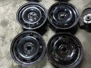 диск штампованный Volkswagen Golf 3 поколение 1999, 6JX15H2ET38