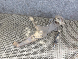 рычаг задний правый Volkswagen Transporter T5 2005, 2.5 л., дизель, МКПП, микроавтобус, 7H0501414D