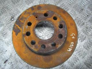 диск тормозной задний Volkswagen Golf 4 поколение 2005, 1.6 л., бензин, МКПП, хетчбэк 5 дв.