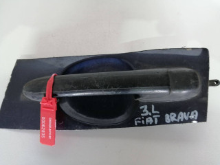 ручка наружная задняя левая Fiat Brava 1 поколение 1997, 1.6 л., бензин, 5МКПП, черный, хетчбэк 5 дв.