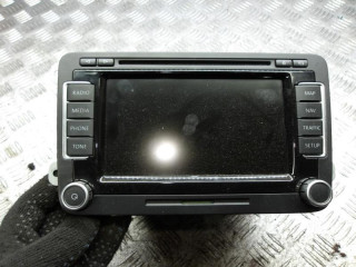 магнитола Volkswagen Golf 5 поколение 2008, 1.9 л., дизель, МКПП, универсал, 1T0035680B