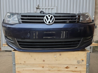 передняя часть (ноускат) в сборе Volkswagen Sharan 2 поколение [рестайлинг] 2015, 2.0 л., бензин, АКПП, минивэн