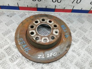 диск тормозной задний Skoda Superb 2 поколение 2010, 1.9 л., дизель, МКПП, хетчбэк 5 дв.