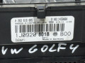 щиток приборов (приборная панель) Volkswagen Golf 4 поколение 2001, 1.6 л., бензин, 5МКПП, хетчбэк 5 дв., 1J0920801B - фото №3