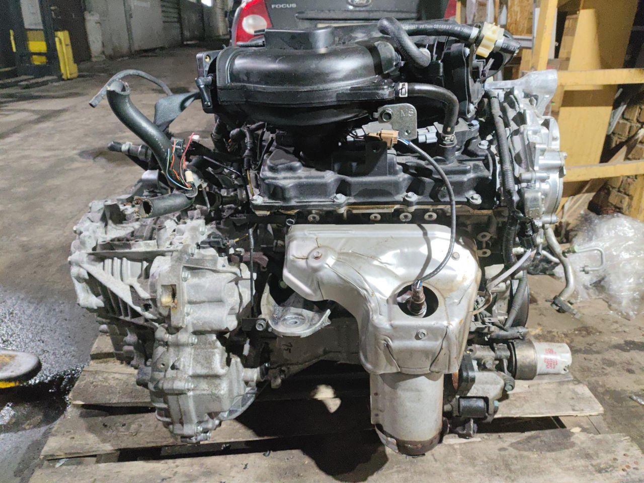 двигатель Nissan Elgrand E52 2017, 3.5 л., VQ35DE, бензин, АКПП, минивэн, правый руль, VQ35DE - фото №1