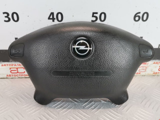 подушка безопасности водителя Opel Vectra B [рестайлинг] 2000, 1.8 л., МКПП, универсал, 90437886