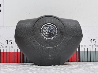 подушка безопасности водителя Opel Astra H 2006, 1.4 л., МКПП, универсал, 13111345