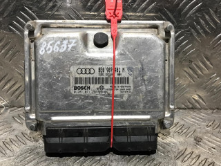 блок управления двигателем Audi A6 C5 [рестайлинг] 2003, 2.5 л., BDG, дизель, 6МКПП, универсал, 8E0907401M, 0281011255
