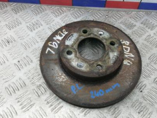 диск тормозной передний Hyundai Getz 1 поколение 2005, 1.1 л., бензин, МКПП, хетчбэк 5 дв.