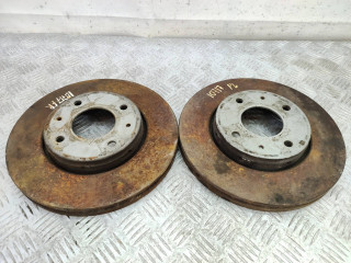 диск тормозной передний Mitsubishi Carisma 1 поколение [рестайлинг] 2003, 1.6 л., бензин, МКПП, хетчбэк 5 дв.