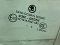 стекло двери задней левой Skoda Fabia 1 поколение [рестайлинг] 2006, 1.2 л., бензин, МКПП, хетчбэк 5 дв. - фото №6