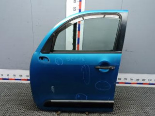 дверь передняя левая Citroen C3 Picasso 1 поколение [рестайлинг] 2013, 1.6 л., дизель, минивэн