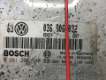 блок управления двигателем Volkswagen Golf 4 поколение 1999, 1.4 л., APE, бензин, 5МКПП, синий, универсал, 036906032, 0261206140 - фото №2