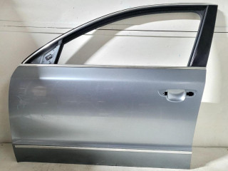 дверь передняя левая Skoda Superb 2 поколение 2009, 2.0 л., CBBB, дизель, АКПП, серый, лифтбэк