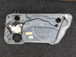 стеклоподъемник электрический передний правый SEAT Ibiza 3 поколение [рестайлинг] 2007, хетчбэк 5 дв., 6L3837752CQ, 6L2959801