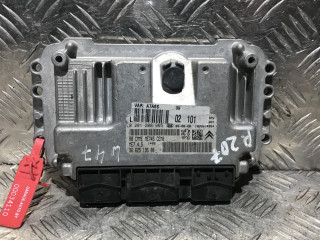 блок управления двигателем Peugeot 207 1 поколение 2006, 1.6 л., бензин, МКПП, хетчбэк 5 дв., 0261208965, 9662519580