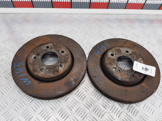 диск тормозной передний Honda CR-V 3 поколение [рестайлинг] 2011, 2.2 л., МКПП, внедорожник 5 дв., 45251SWWG01