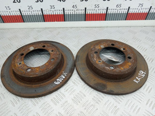 диск тормозной задний Volvo S40 1 поколение [рестайлинг] 2000, 1.8 л., МКПП, универсал, 30872940