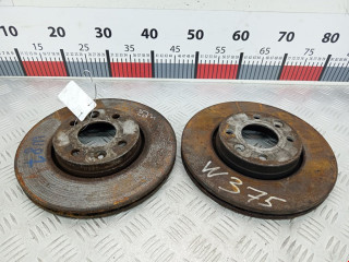 диск тормозной передний Nissan Note E11 2009, 1.4 л., МКПП, минивэн, 40206AX600