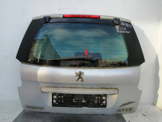крышка багажника (дверь 3-5) Peugeot 207 1 поколение 2008, 1.6 л., дизель, 5МКПП, серебро, универсал