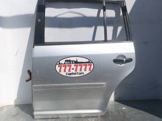 дверь задняя левая Volkswagen Touran 1 поколение 2004, 1.6 л., бензин, silver, минивэн